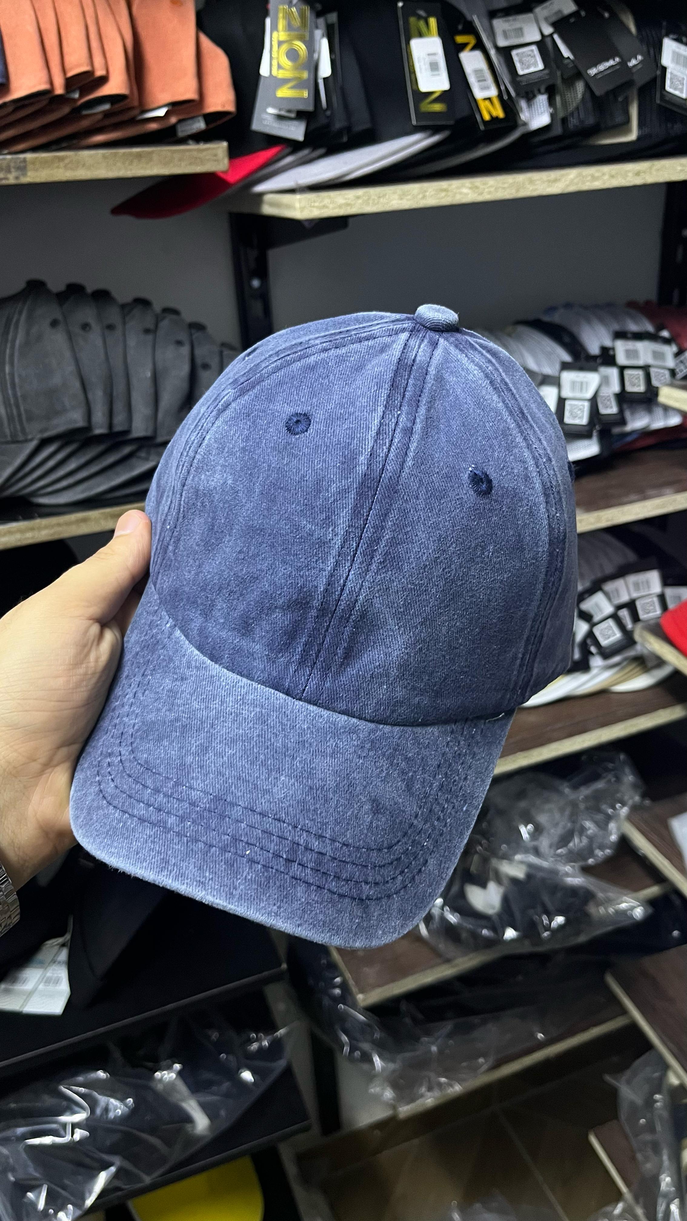 Cosmo Lid washed cotton cap