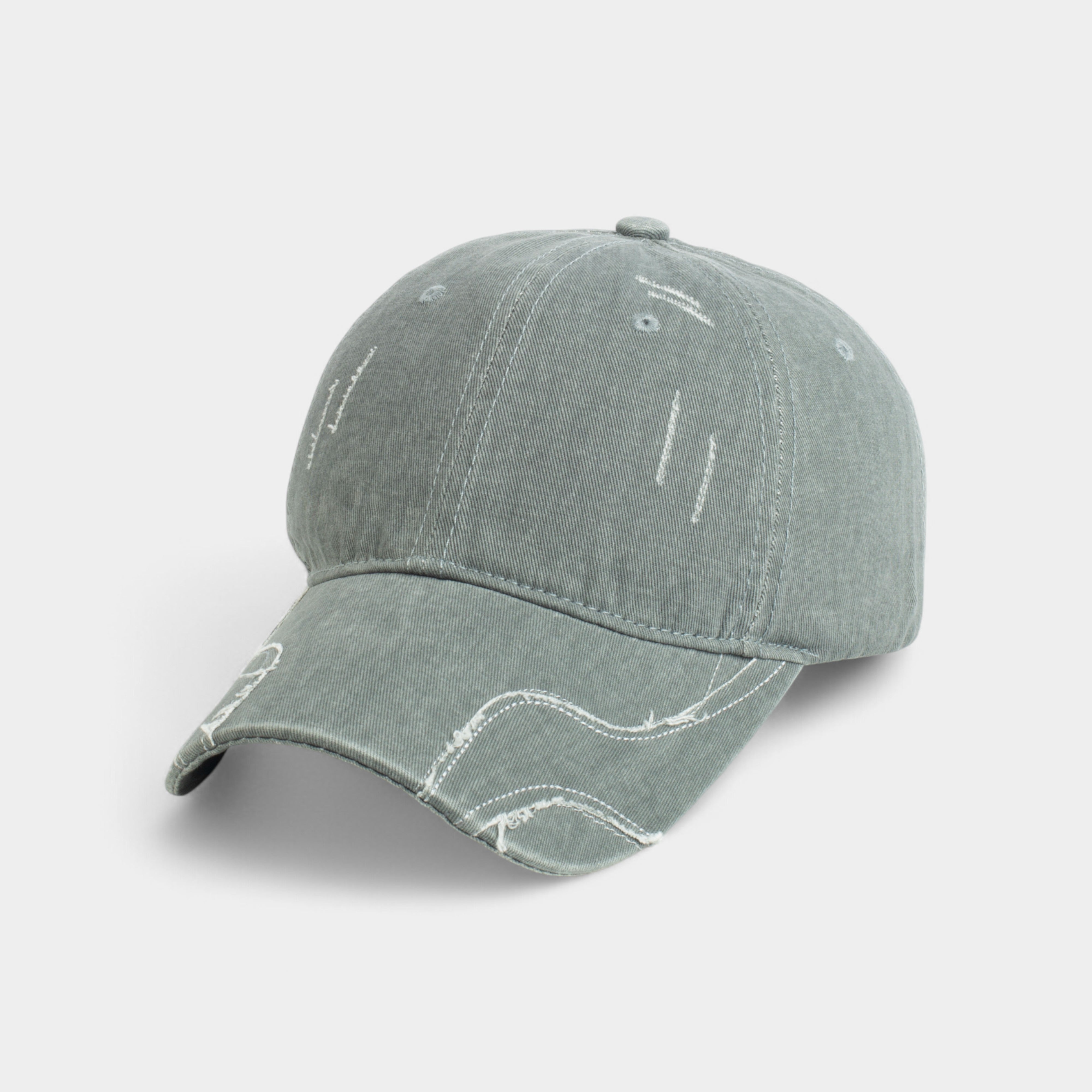 SHUANG CHUAN WASHED CUTTING COTTON CAP