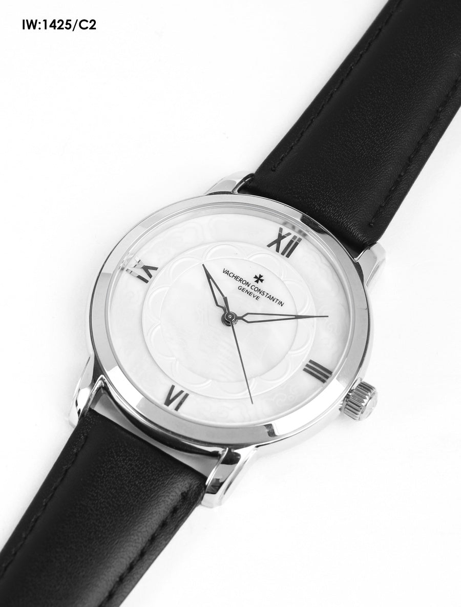 Vacheron Constantin Classic Watch Leather Iw:1425