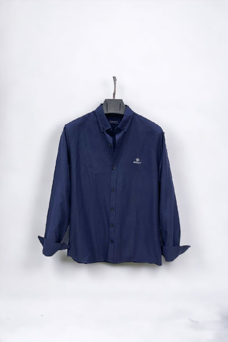 cotton men oxford shirt