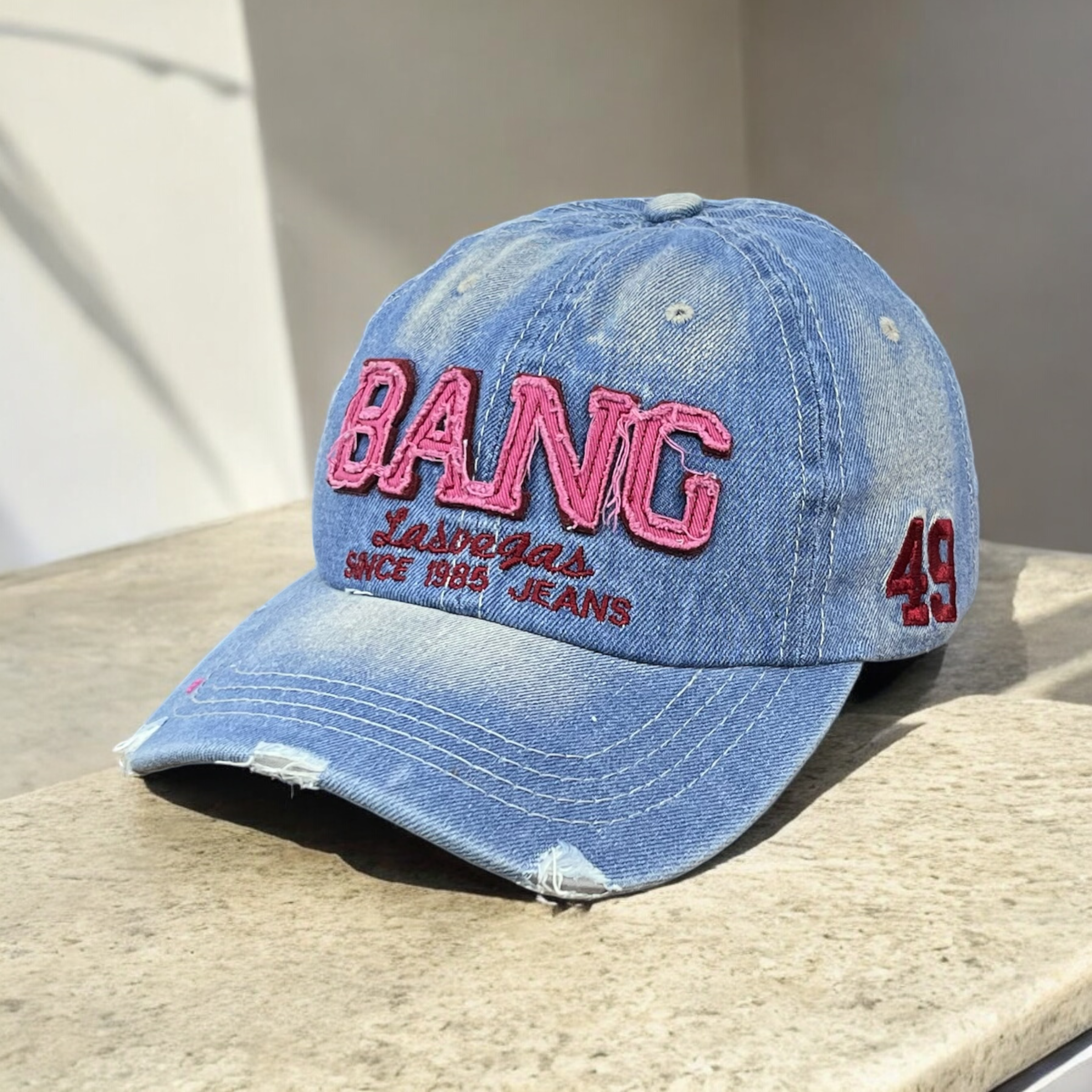 BANG  denim cap DHF-8