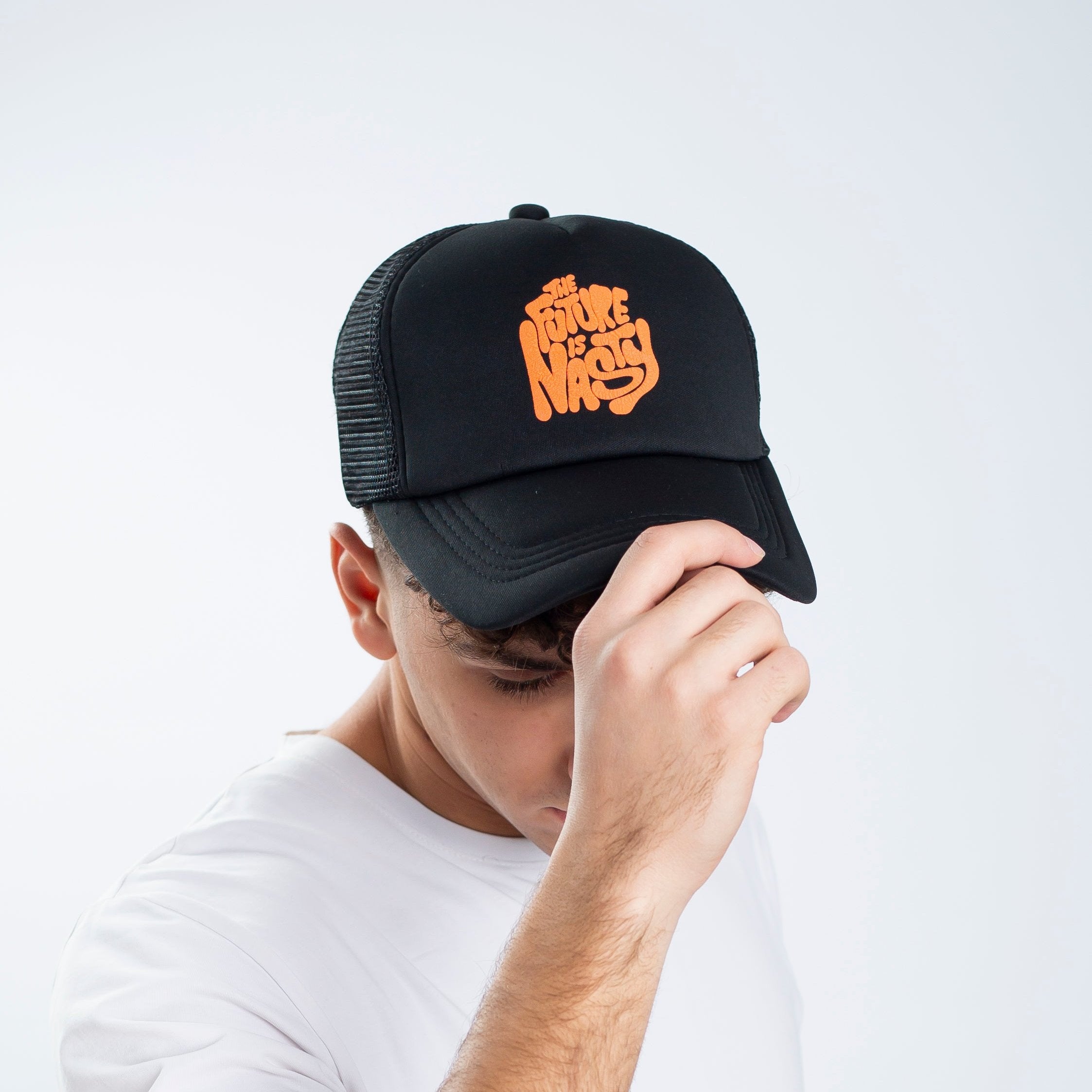 THE FUTURE IS NASTY KAPPIE TRUCKER HAT TH-74