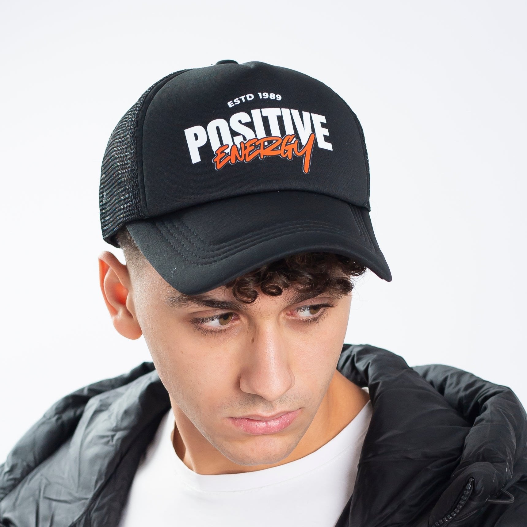 POSITIVE ENERGY KAPPIE TRUCKER HAT  TH-72