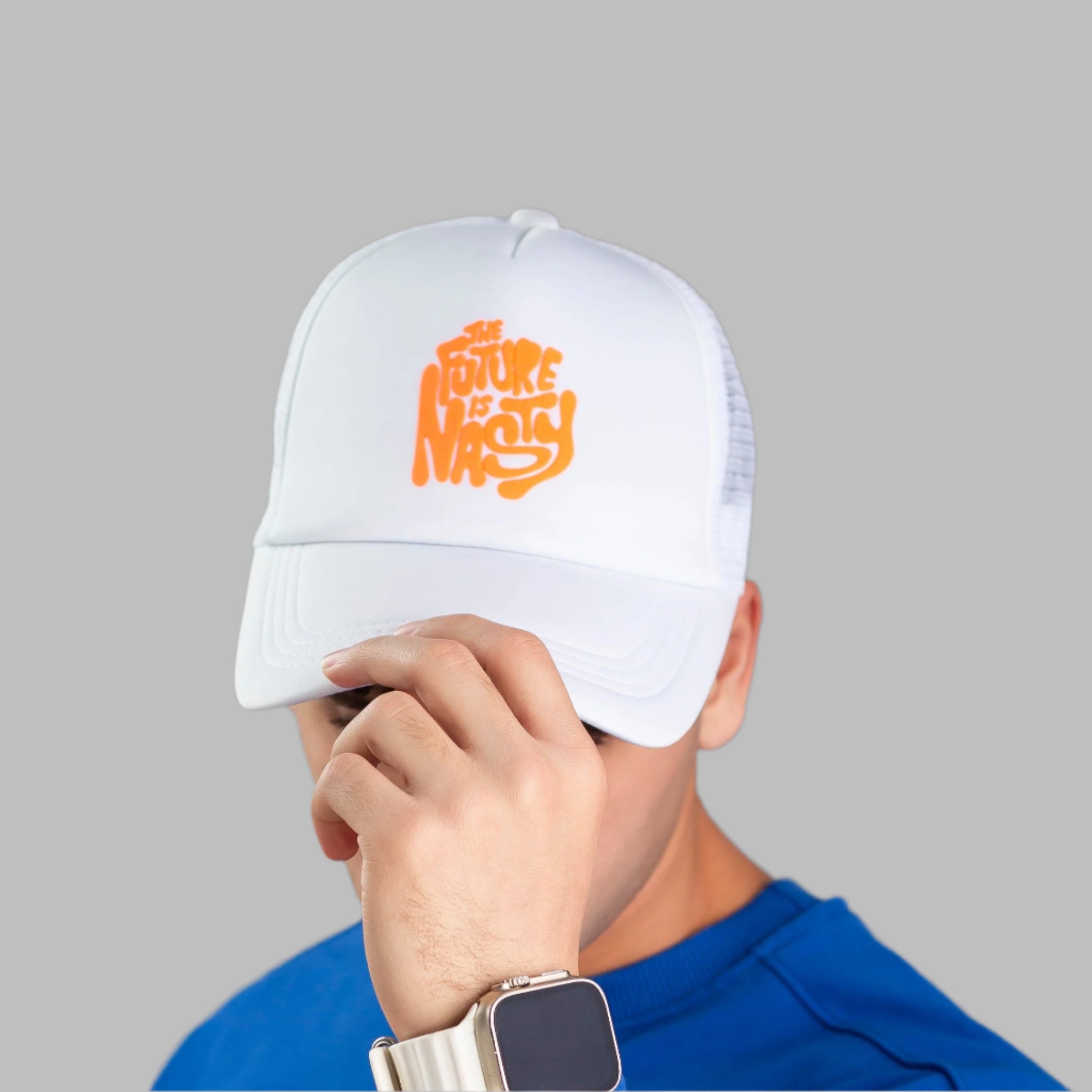 THE FUTURE IS NASTY KAPPIE TRUCKER HAT TH-74