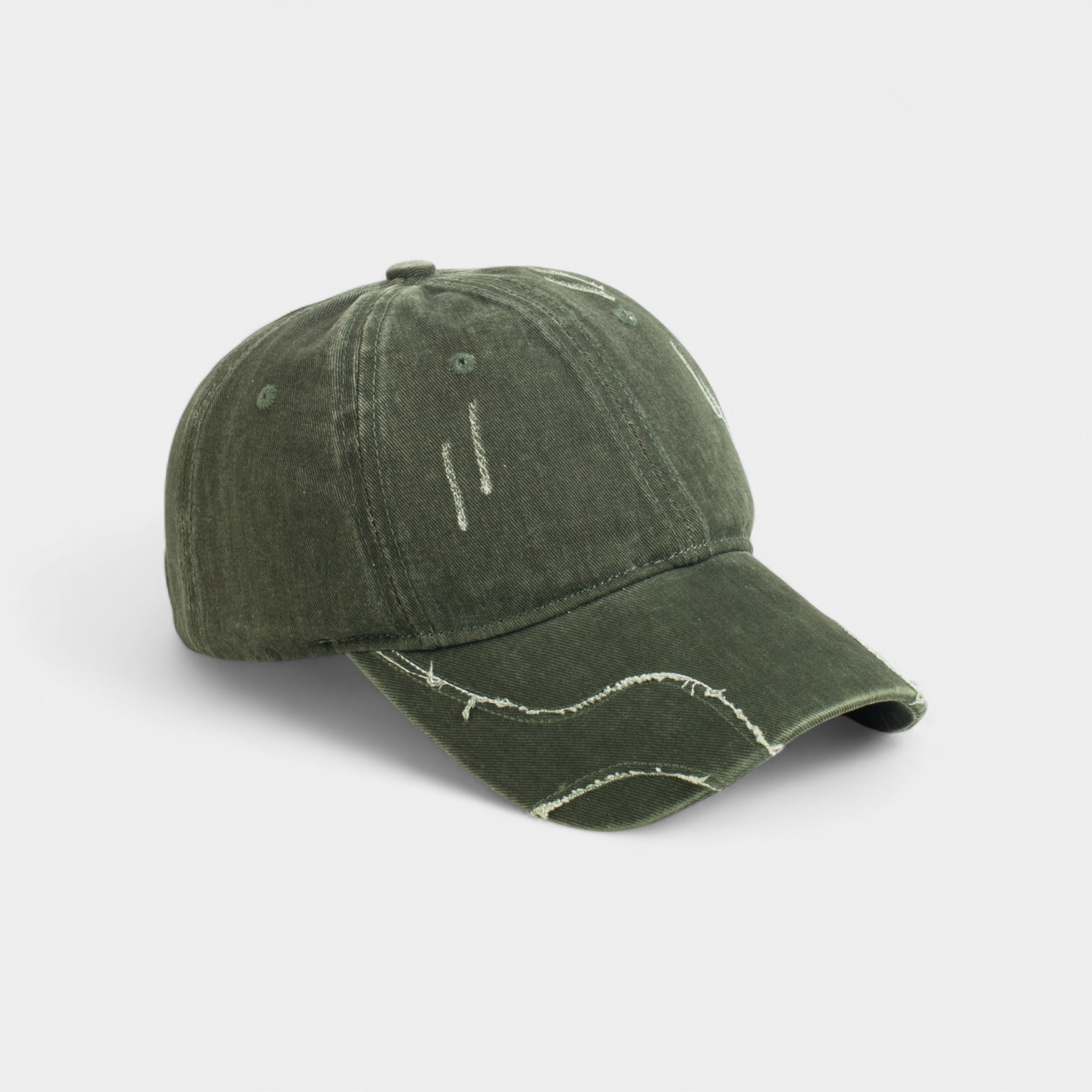 SHUANG CHUAN WASHED CUTTING COTTON CAP
