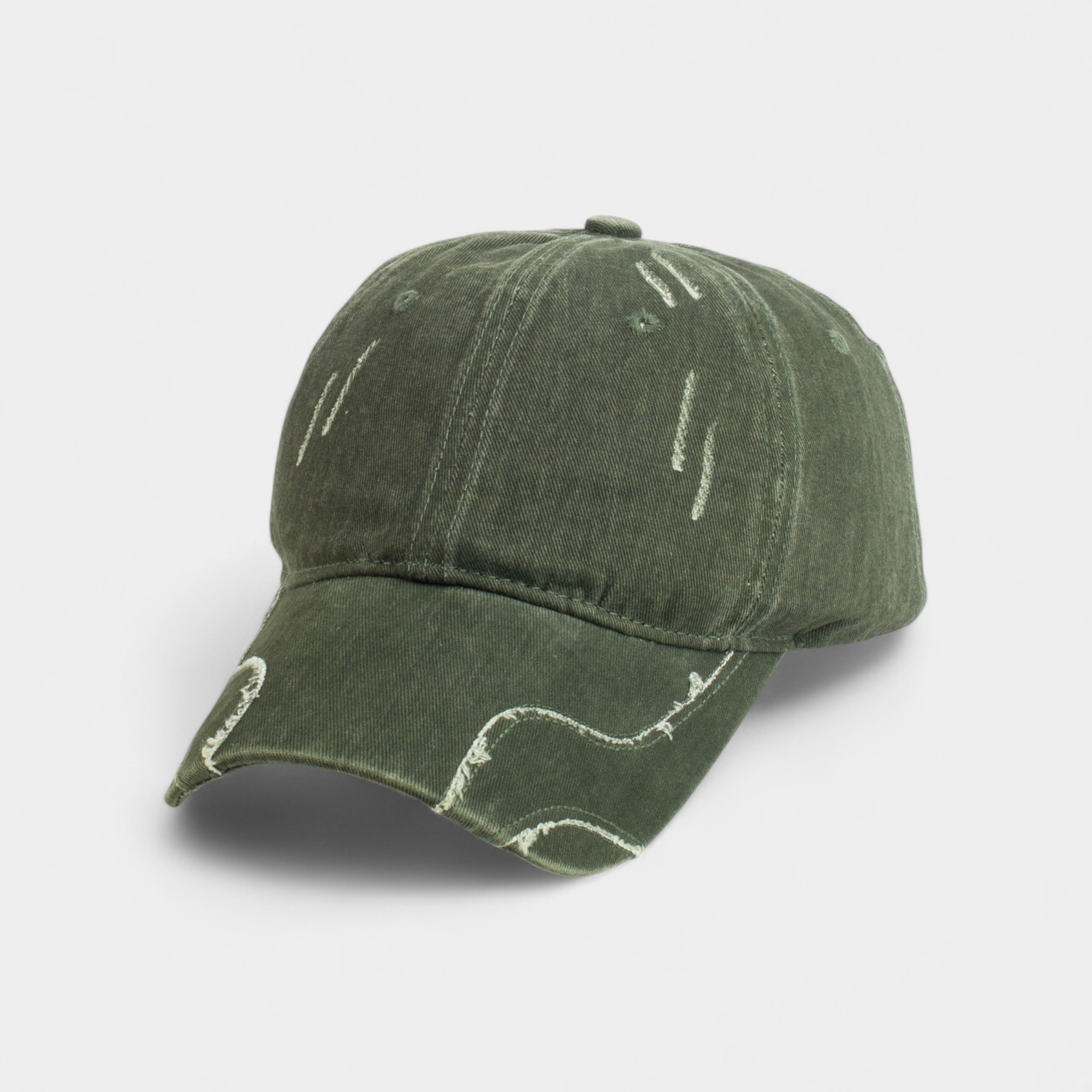 SHUANG CHUAN WASHED CUTTING COTTON CAP