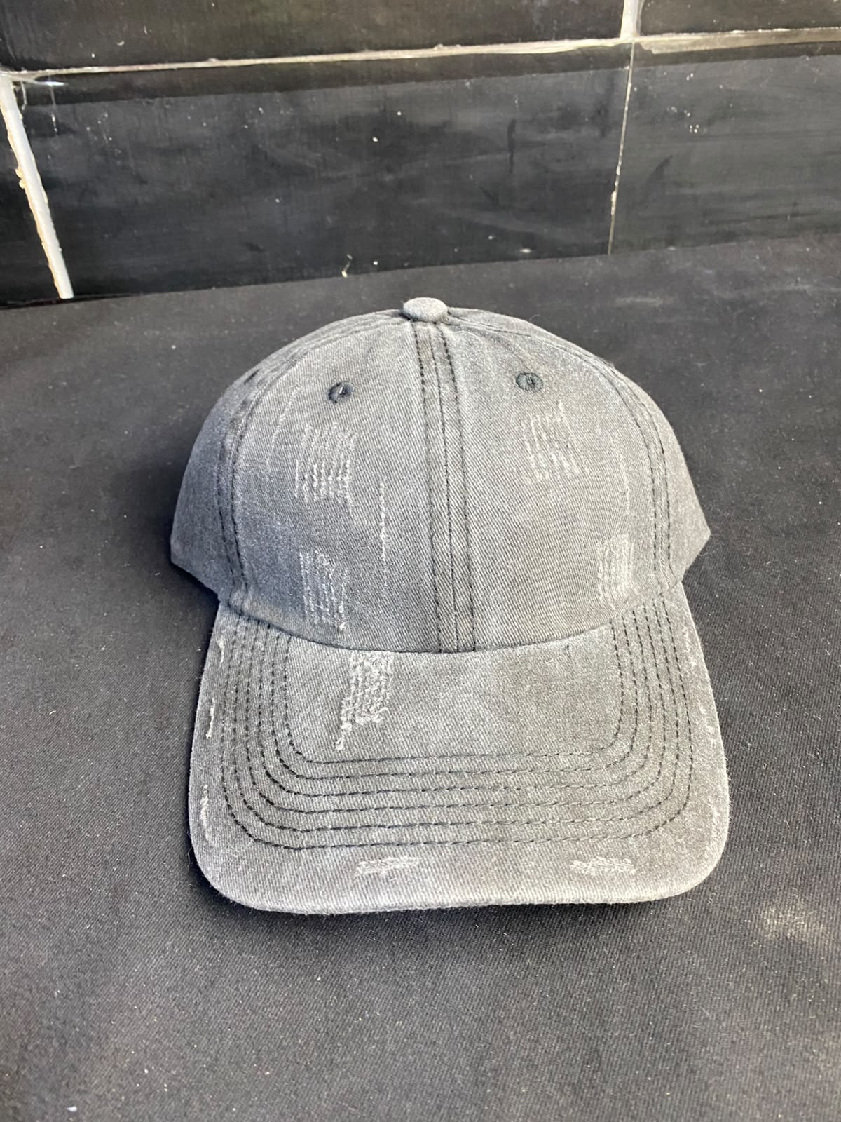 VINTAGE  WASHED CUTTING COTTON CAP