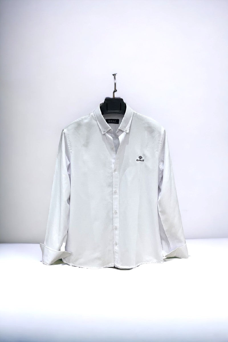 cotton men oxford shirt