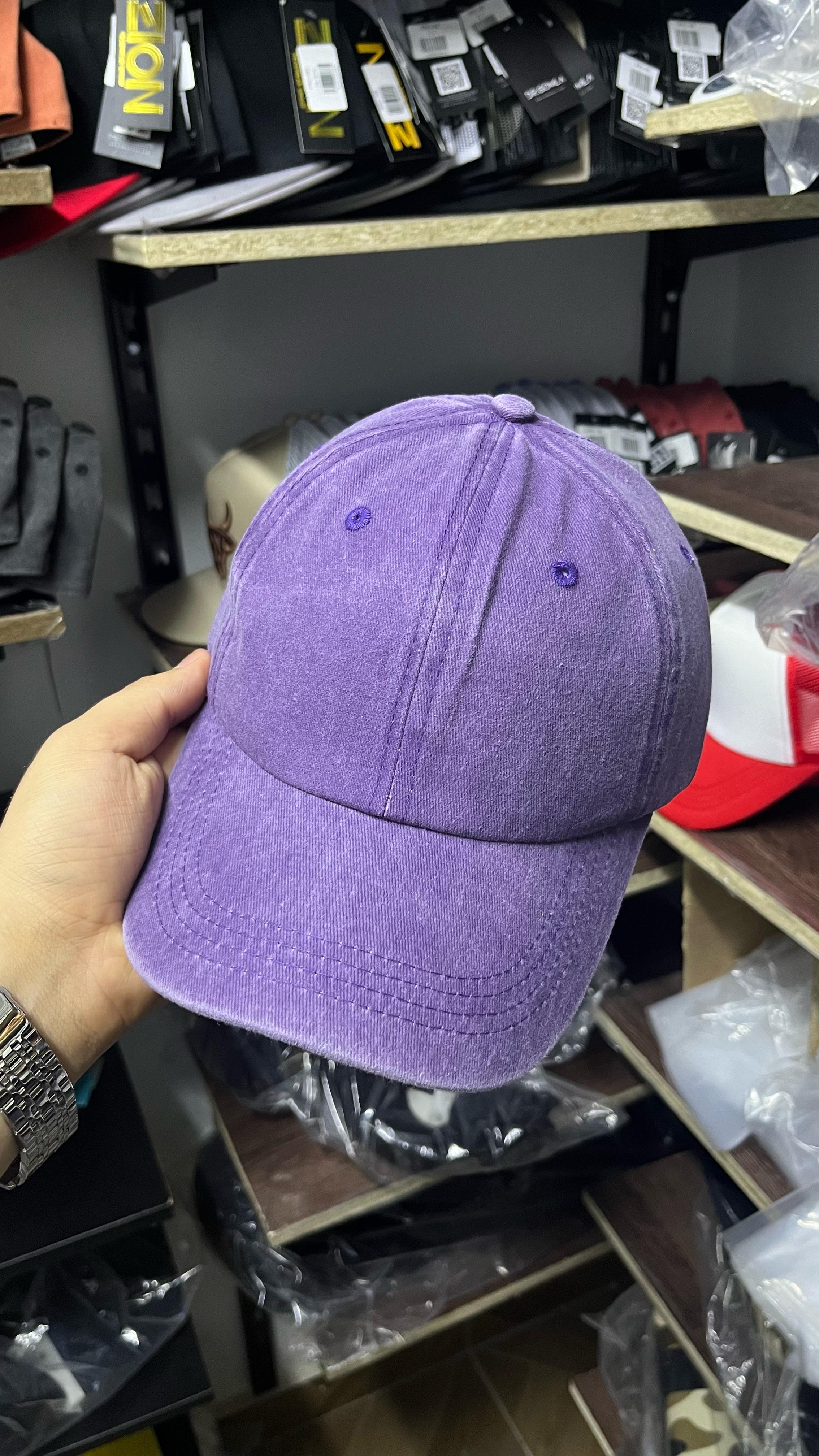 Cosmo Lid washed cotton cap